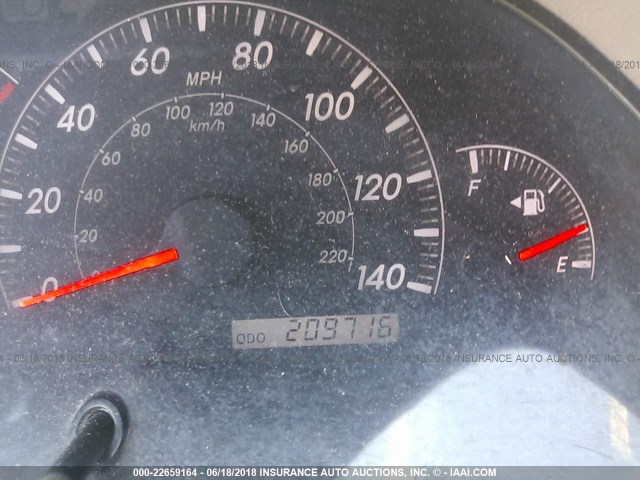 4T1BE32K25U009790 - 2005 TOYOTA CAMRY LE/XLE/SE მწვანე ფოტო 7