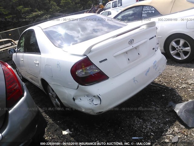 4T1BF32KX3U049075 - 2003 TOYOTA CAMRY LE/XLE/SE Ağ foto 3