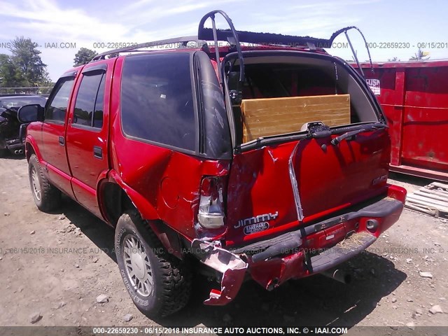 1GKDT13W6YK100087 - 2000 GMC JIMMY / ENVOY  RED photo 6