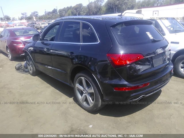 WA1WGAFP2DA066009 - 2013 AUDI Q5 PRESTIGE BLACK photo 3