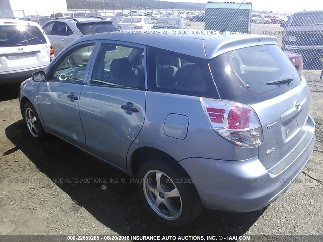 2T1LR32E06C562220 - 2006 TOYOTA COROLLA MATRIX XR Light Blue photo 3
