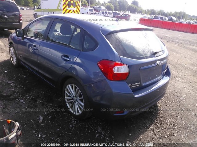 JF1GPAD65D2837261 - 2013 SUBARU IMPREZA PREMIUM BLUE photo 3