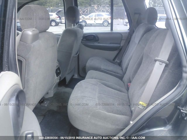 1GNDT13S942233260 - 2004 CHEVROLET TRAILBLAZER LS/LT GRAY photo 8