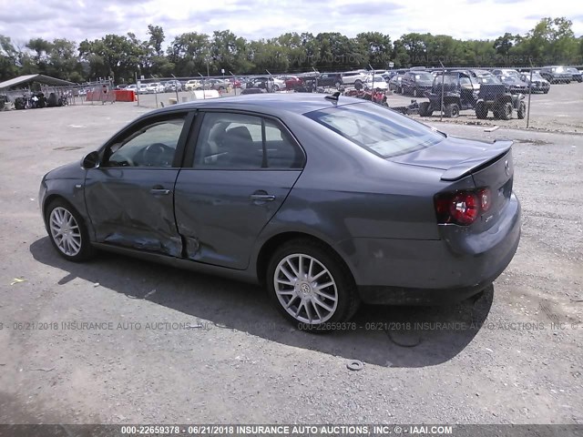 3VWRJ71K58M136062 - 2008 VOLKSWAGEN JETTA WOLFSBURG 灰色 照片 3