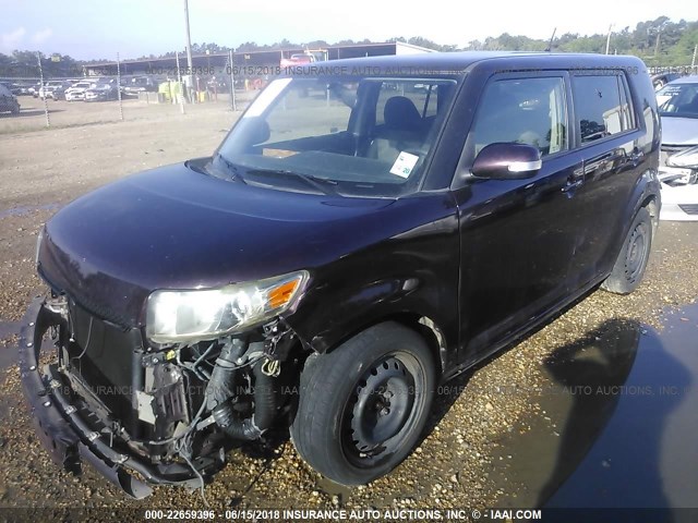 JTLZE4FE0EJ059932 - 2014 TOYOTA SCION XB Tünd qırmızı foto 2