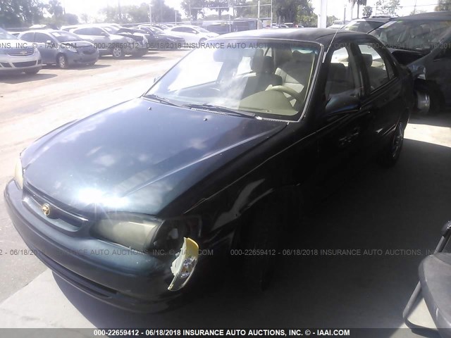 2T1BR12E7XC163709 - 1999 TOYOTA COROLLA VE/CE/LE 绿色 照片 6