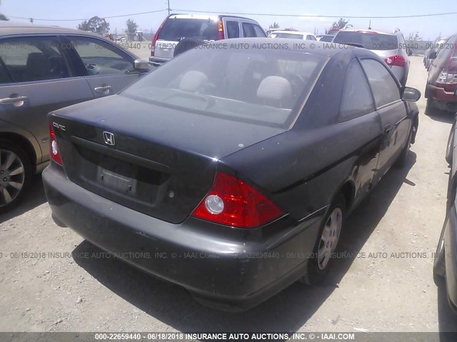 1HGEM22144L047789 - 2004 HONDA CIVIC DX VP შავი ფოტო 4