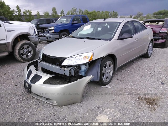 1G2ZG57B094127056 - 2009 PONTIAC G6 GOLD photo 2