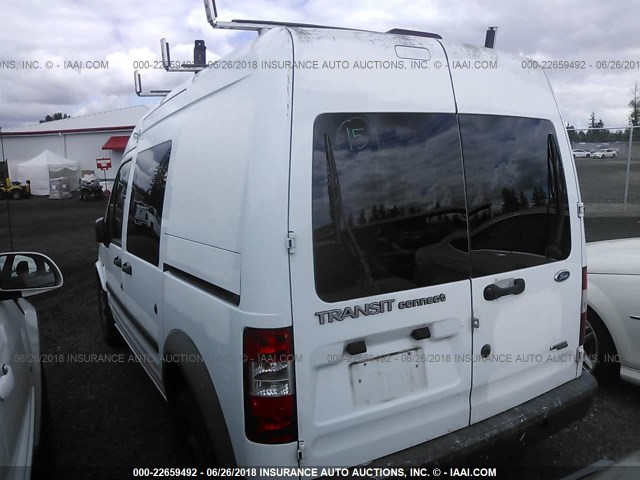 NM0LS6AN7DT142495 - 2013 FORD TRANSIT CONNECT XL WHITE photo 3