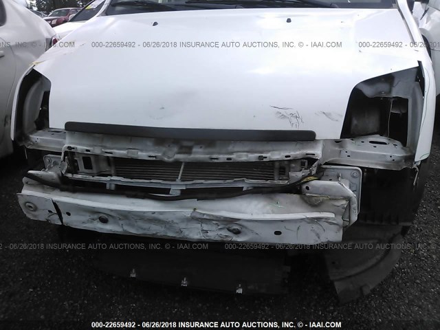 NM0LS6AN7DT142495 - 2013 FORD TRANSIT CONNECT XL WHITE photo 6