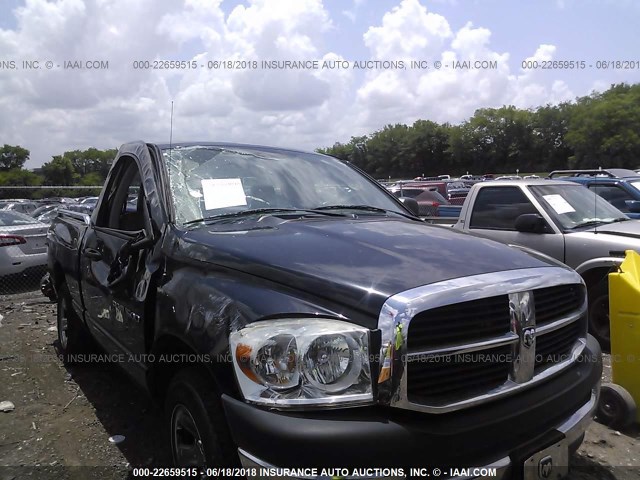 1D7HA16K67J588026 - 2007 DODGE RAM 1500 ST BLACK photo 1