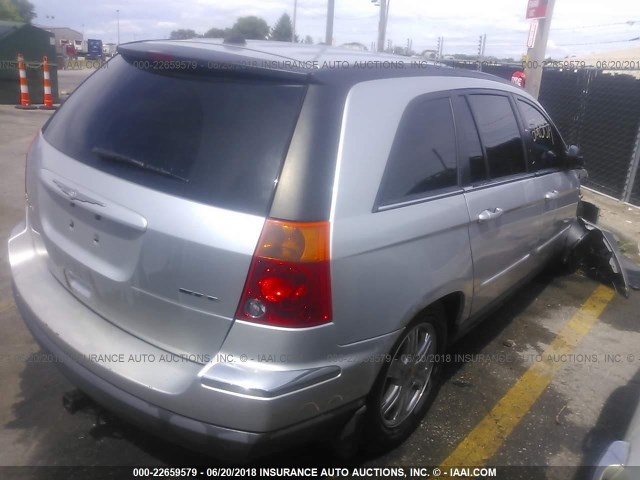 2C8GF68464R175080 - 2004 CHRYSLER PACIFICA SILVER photo 4