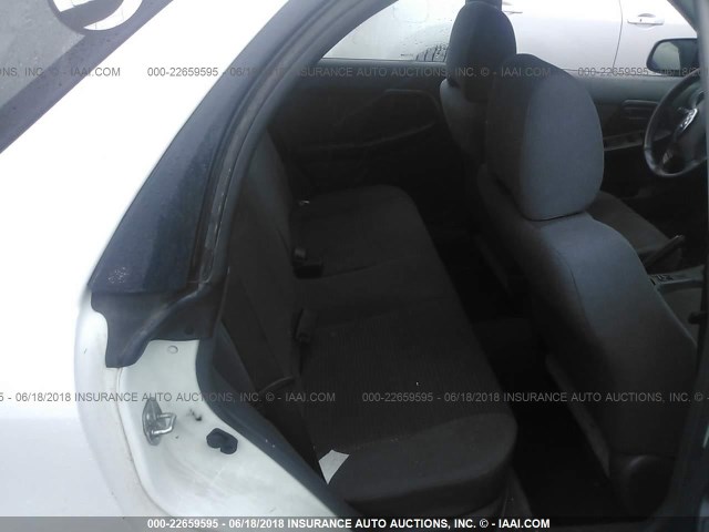 JF1GG65584G810223 - 2004 SUBARU IMPREZA TS WHITE photo 8