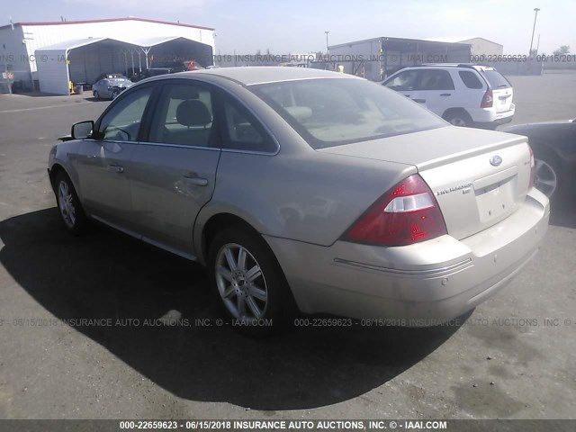 1FAHP28156G165149 - 2006 FORD FIVE HUNDRED LIMITED TAN photo 3