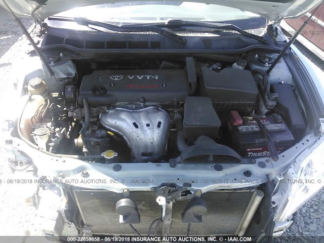 JTNBE46K773086471 - 2007 TOYOTA CAMRY NEW GENERAT CE/LE/XLE/SE BLUE photo 10