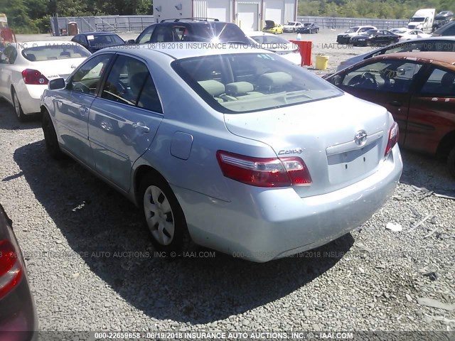 JTNBE46K773086471 - 2007 TOYOTA CAMRY NEW GENERAT CE/LE/XLE/SE BLUE photo 3
