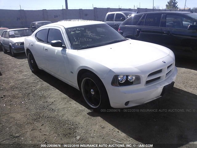 2B3KA43G27H607529 - 2007 DODGE CHARGER SE/SXT WHITE photo 1