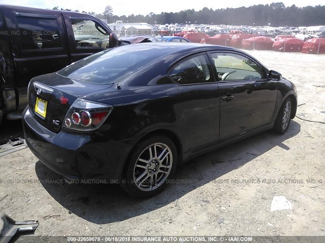 JTKDE167280254312 - 2008 TOYOTA SCION TC 黑色 照片 4