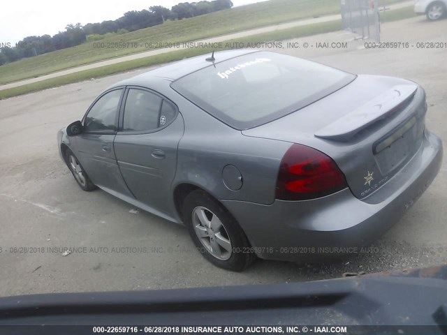 2G2WP552881187411 - 2008 PONTIAC GRAND PRIX SILVER photo 3