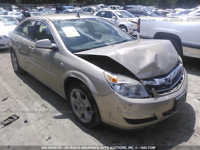 1G8ZS57N88F131969 - 2008 SATURN AURA XE GOLD photo 1