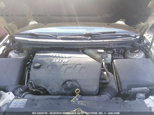 1G8ZS57N88F131969 - 2008 SATURN AURA XE GOLD photo 10