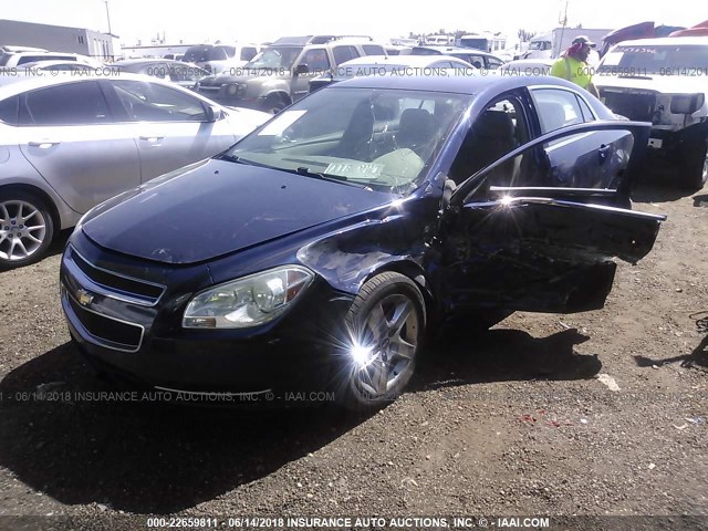 1G1ZH57B984262522 - 2008 CHEVROLET MALIBU 1LT 黑色 照片 2