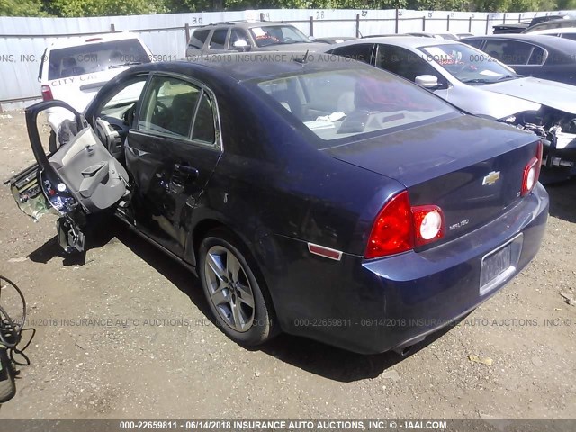 1G1ZH57B984262522 - 2008 CHEVROLET MALIBU 1LT 黑色 照片 3