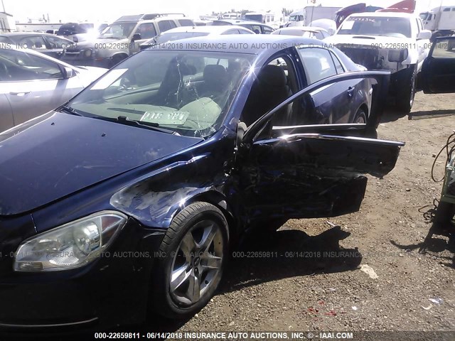 1G1ZH57B984262522 - 2008 CHEVROLET MALIBU 1LT 黑色 照片 6