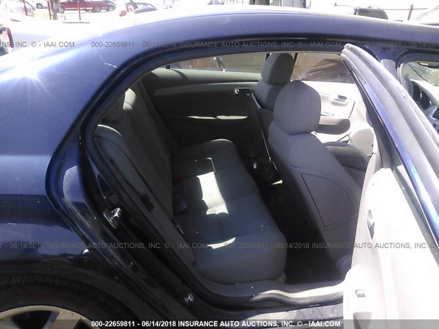 1G1ZH57B984262522 - 2008 CHEVROLET MALIBU 1LT 黑色 照片 8