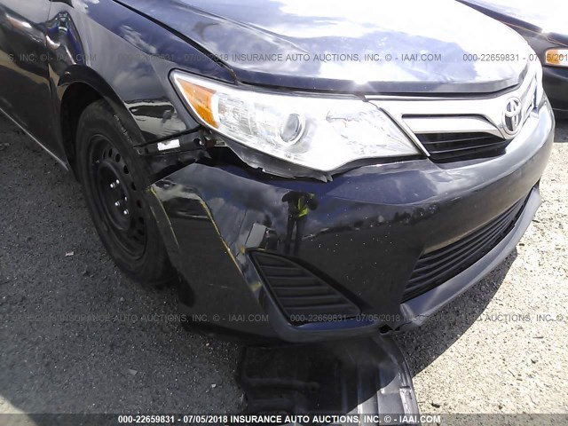 4T4BF1FKXER396591 - 2014 TOYOTA CAMRY L/SE/LE/XLE 黑色 照片 6