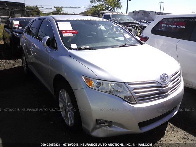 4T3BA3BB4BU028680 - 2011 TOYOTA VENZA SILVER photo 1