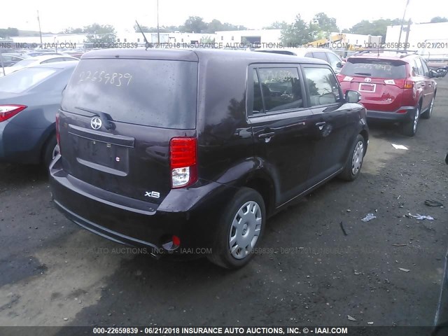 JTLZE4FE8FJ072977 - 2015 TOYOTA SCION XB იასამნისფერი ფოტო 4