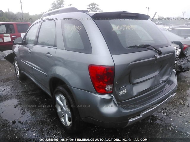 2CKDL63F466179972 - 2006 PONTIAC TORRENT GRAY photo 3