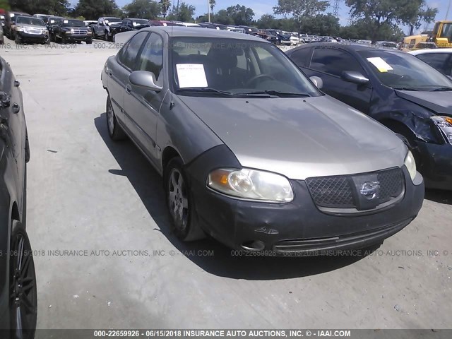 3N1CB51D76L600387 - 2006 NISSAN SENTRA 1.8/1.8S SILVER photo 1