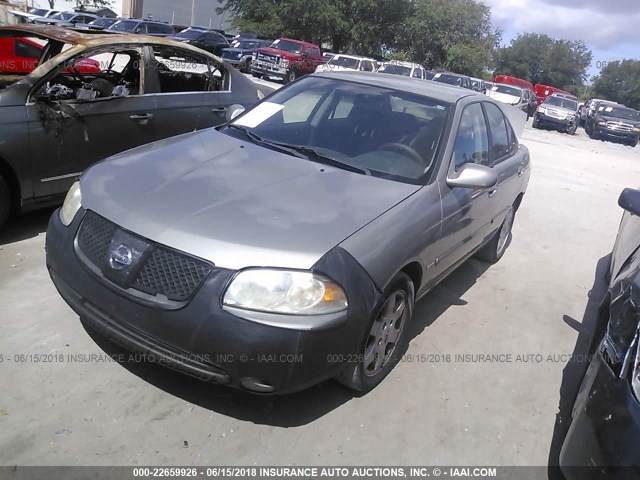 3N1CB51D76L600387 - 2006 NISSAN SENTRA 1.8/1.8S SILVER photo 2