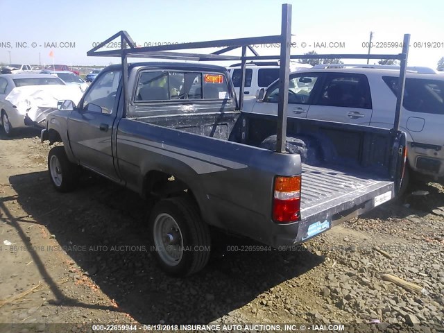 JT4VN13D4P5117475 - 1993 TOYOTA PICKUP 1/2 TON EXTRA LONG WHEELBASE DX GRAY photo 3