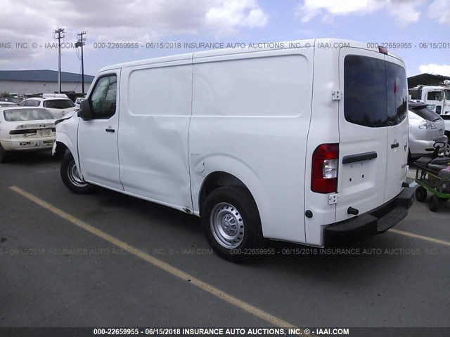 1N6BF0KM1JN803764 - 2018 NISSAN NV 1500 S/SV/2500 S/SV/SL WHITE photo 3