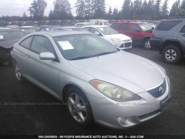 4T1CA30P14U009213 - 2004 TOYOTA CAMRY SOLARA SE/SLE ვერცხლისფერი ფოტო 1