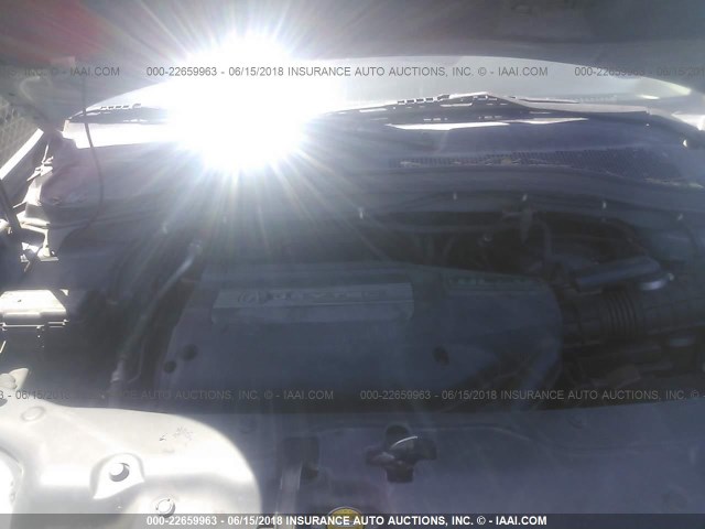 2HNYD18601H521331 - 2001 ACURA MDX TOURING GRAY photo 10