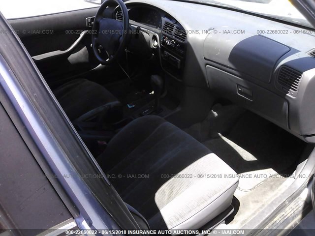 JT2SK11E2S0320614 - 1995 TOYOTA CAMRY DX SILVER photo 5