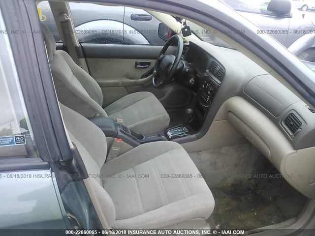 4S3BH675117656478 - 2001 SUBARU LEGACY OUTBACK AWP 绿色 照片 5