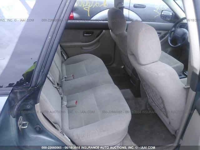 4S3BH675117656478 - 2001 SUBARU LEGACY OUTBACK AWP 绿色 照片 8