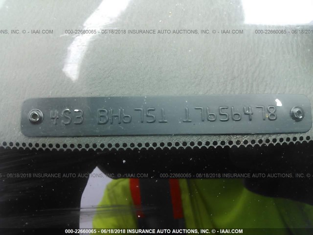 4S3BH675117656478 - 2001 SUBARU LEGACY OUTBACK AWP 绿色 照片 9