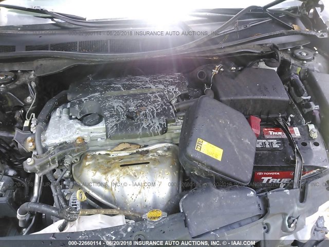 4T1BF1FK6CU173293 - 2012 TOYOTA CAMRY SE/LE/XLE შავი ფოტო 10