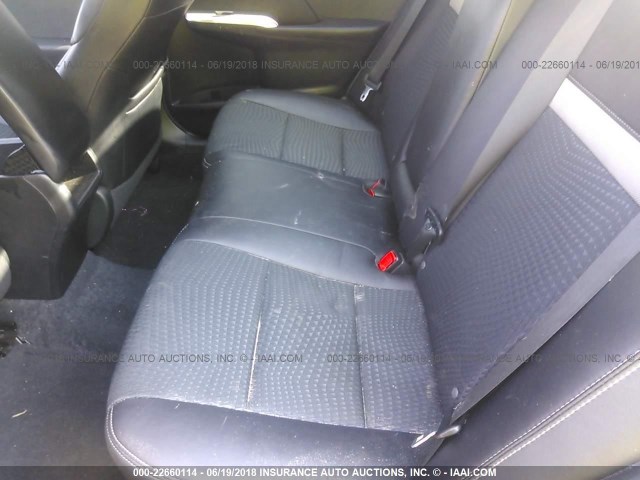 4T1BF1FK6CU173293 - 2012 TOYOTA CAMRY SE/LE/XLE შავი ფოტო 8