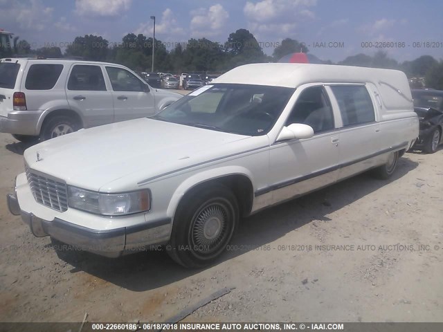 1GEFH90P1SR708865 - 1995 CADILLAC COMMERCIAL CHASSI  WHITE photo 2