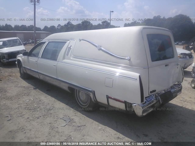 1GEFH90P1SR708865 - 1995 CADILLAC COMMERCIAL CHASSI  WHITE photo 3