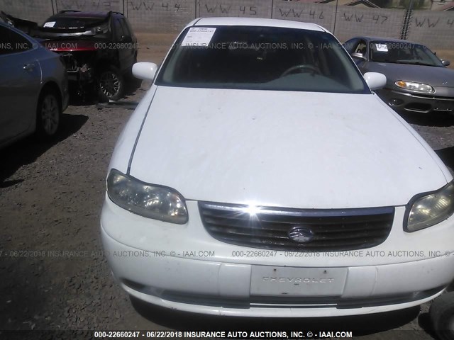 1G1ND52M2V6151006 - 1997 CHEVROLET MALIBU WHITE photo 6