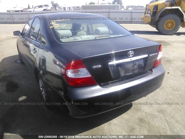4T1BE30KX4U299231 - 2004 TOYOTA CAMRY LE/XLE/SE შავი ფოტო 3