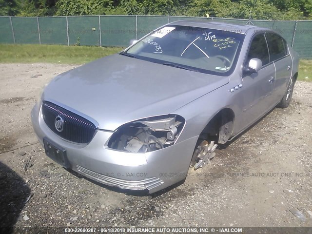 1G4HD57288U142110 - 2008 BUICK LUCERNE CXL SILVER photo 6